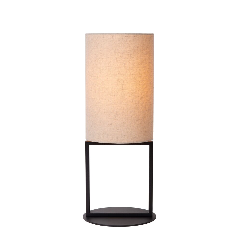 Lucide HERMAN Tischleuchte Schwarz, 1-flammig main product photo