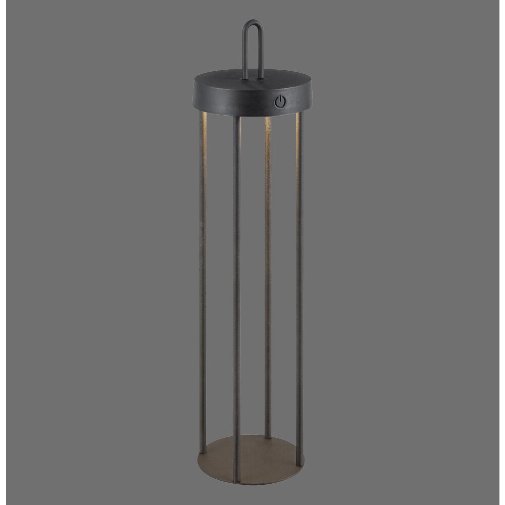Leuchten Direkt ANSELM Stehleuchte LED Schwarz, 1-flammig main product photo