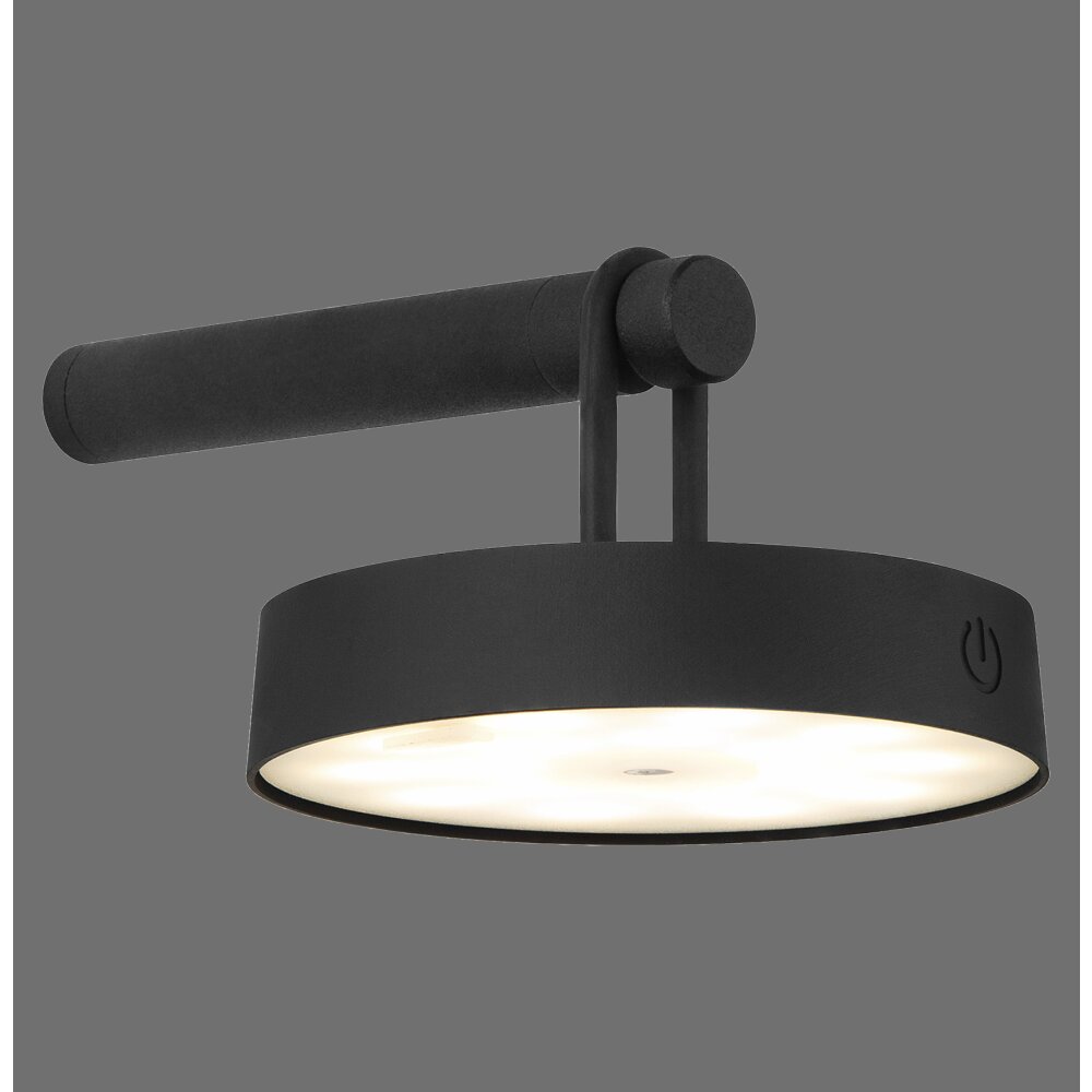 Leuchten Direkt ARMA Pendelleuchte LED Schwarz, 1-flammig main product photo
