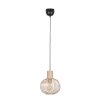 Trio GILA Pendelleuchte Beige, 1-flammig
