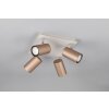 Trio Marley Deckenspot Braun, 4-flammig Trio Marley Deckenspot Braun, 4-flammig