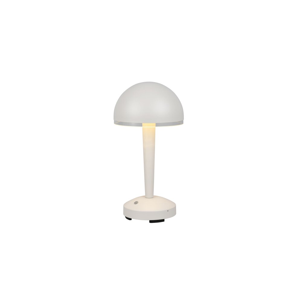 Pilzlampe Reality Mendorez Tischleuchte LED Grau, 1-flammig main product photo