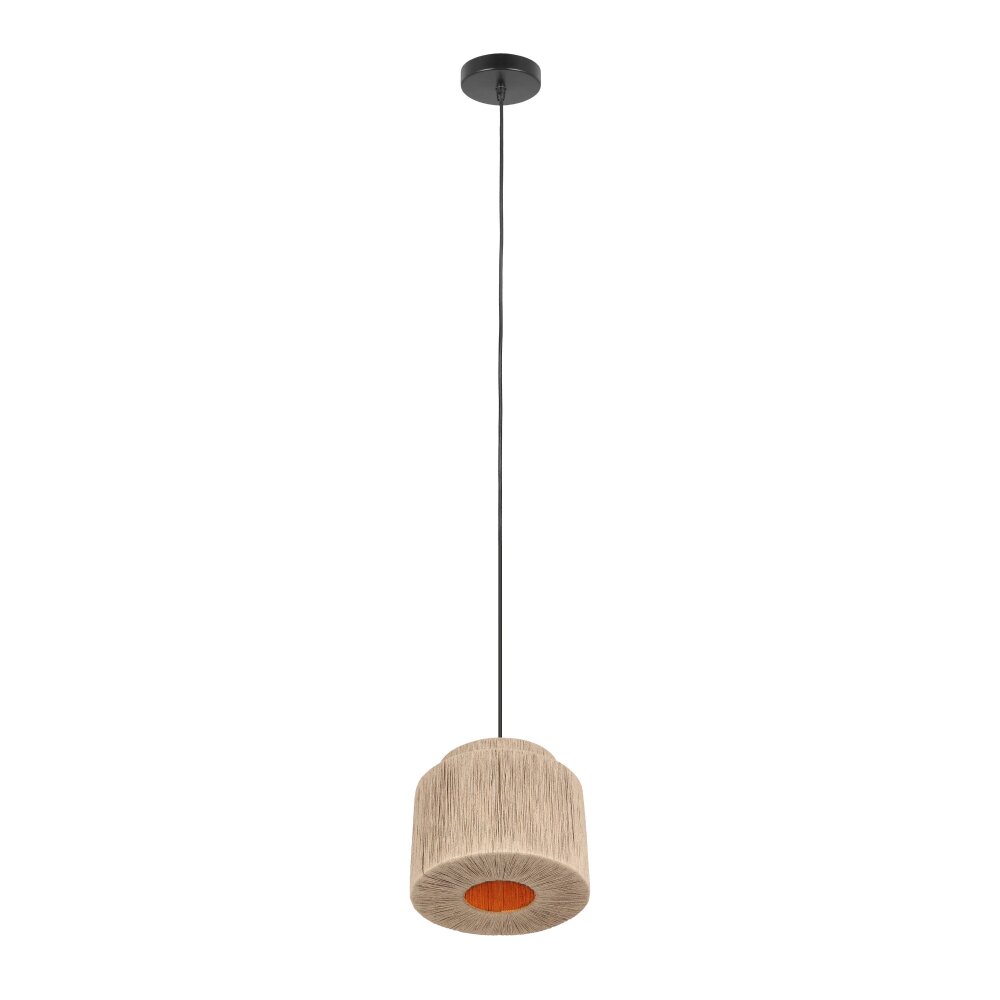 Trio SMILLA Pendelleuchte Schwarz, 1-flammig main product photo