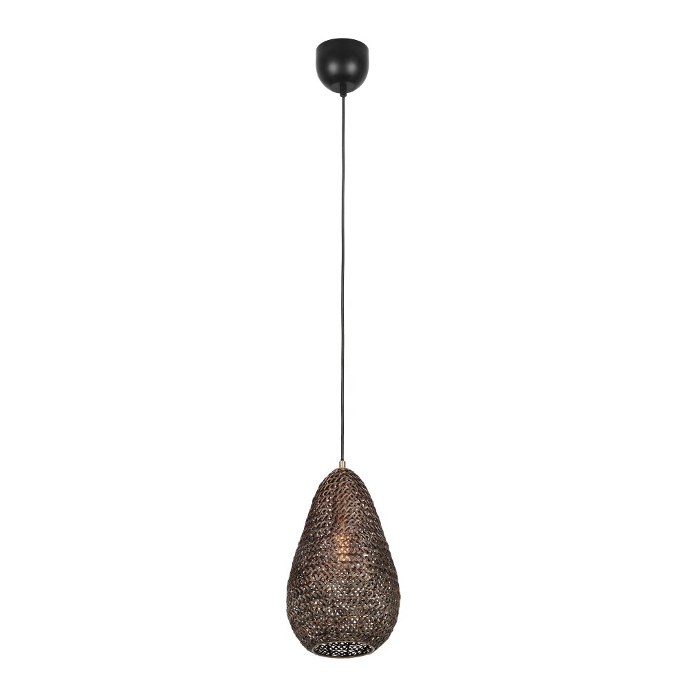 Trio ZIVA Pendelleuchte Altmessing, 1-flammig main product photo