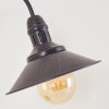 Nibyn Tischleuchte Beige, Dunkelbraun, 1-flammig