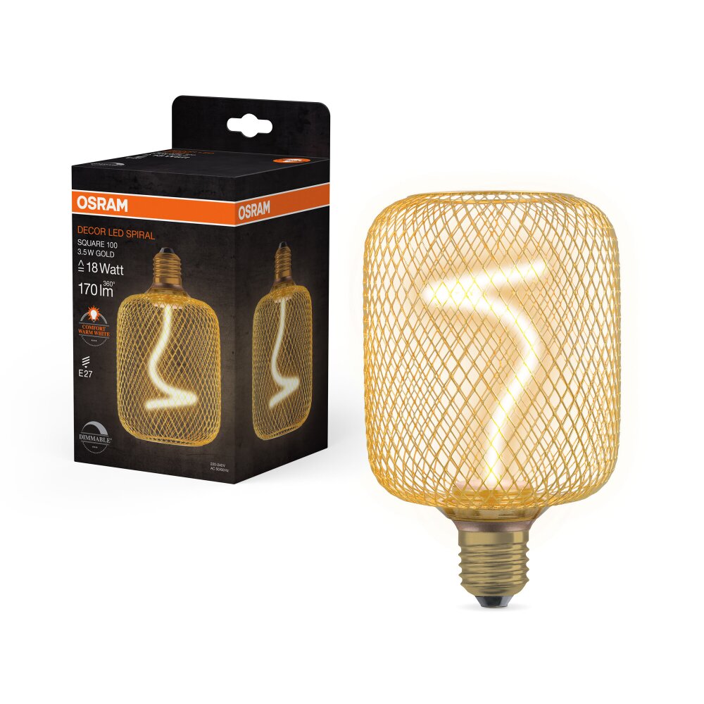Osram LED E27 3,5 Watt 1800 Kelvin 170 Lumen main product photo