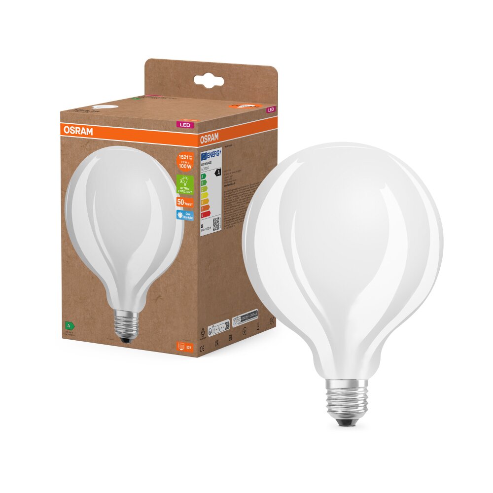 Osram LED E27 7,2 Watt 6500 Kelvin 1521 Lumen main product photo