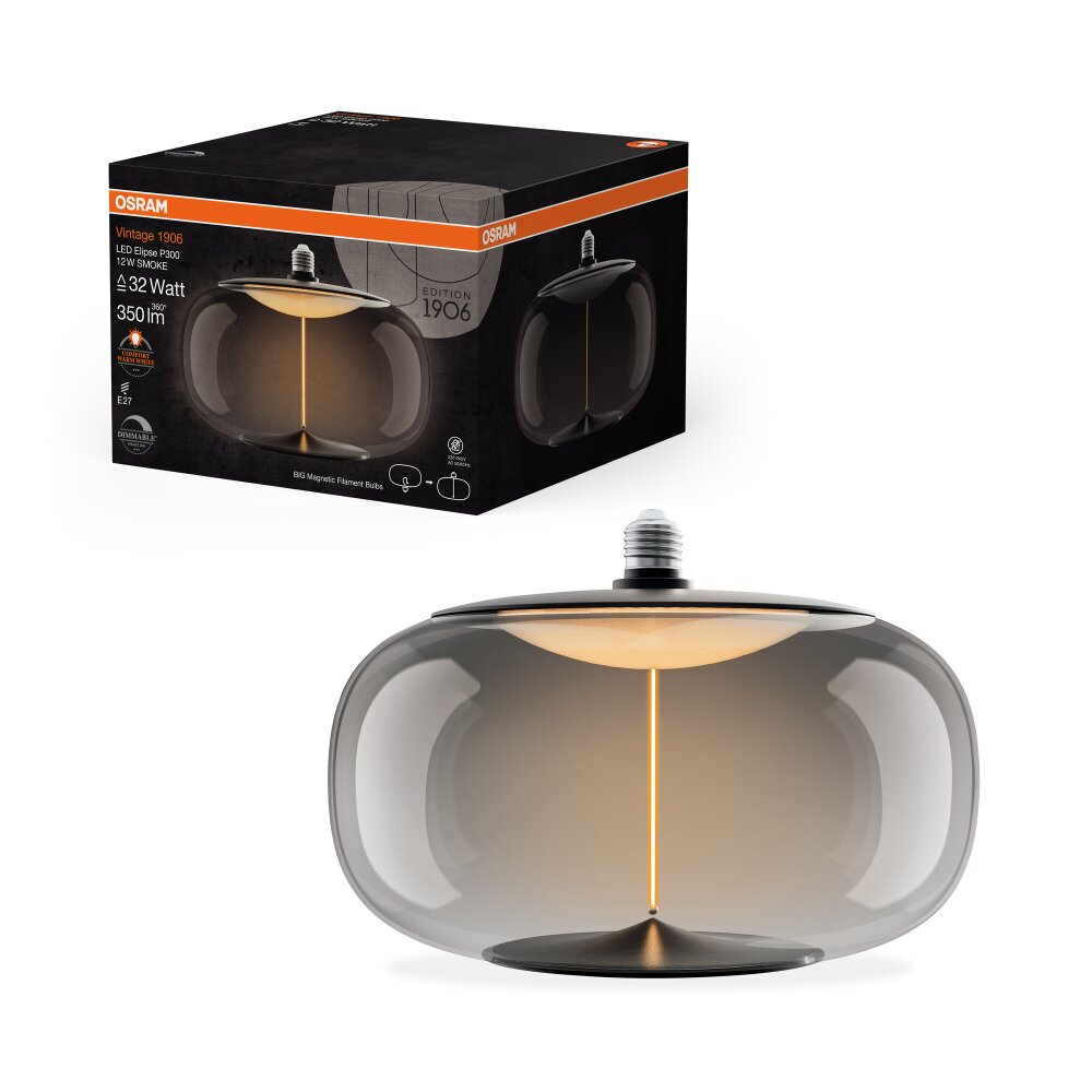 Osram LED E27 12 Watt 1800 Kelvin 350 Lumen main product photo