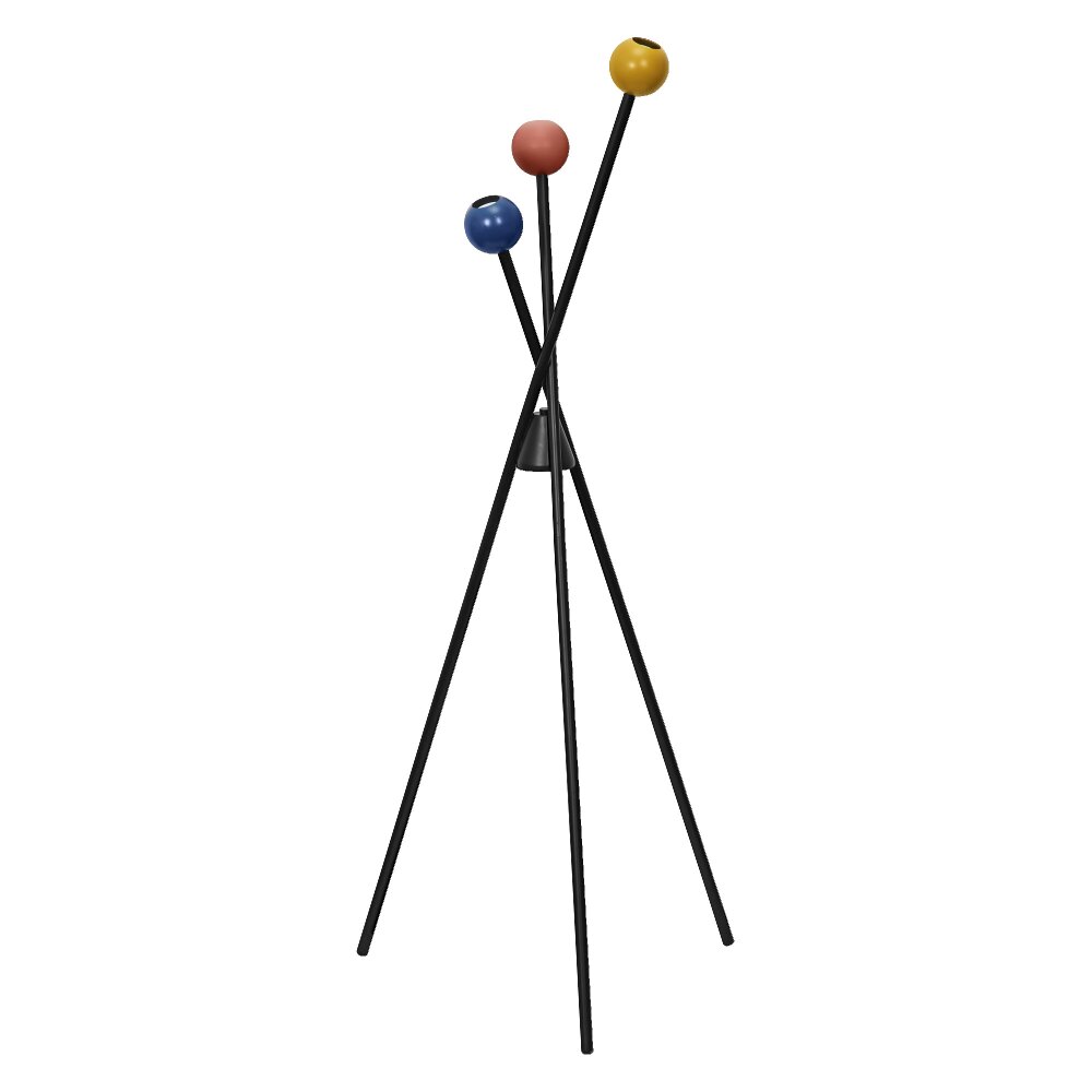 LEDVANCE DECOR Wand- und Deckenleuchte Schwarz, 3-flammig main product photo