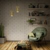 LEDVANCE DECOR Wand- und Deckenleuchte Braun, 1-flammig