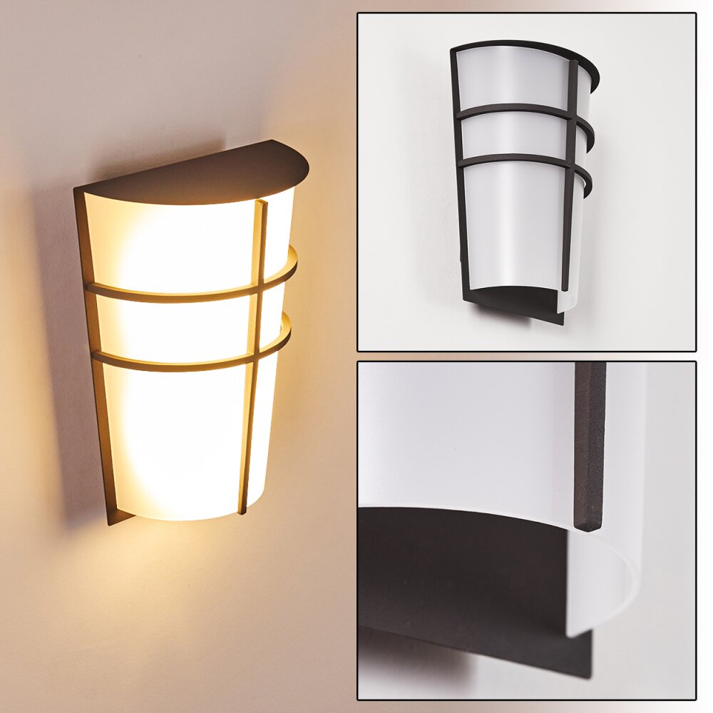 Lamarche Außenwandleuchte LED Anthrazit, 2-flammig main product photo