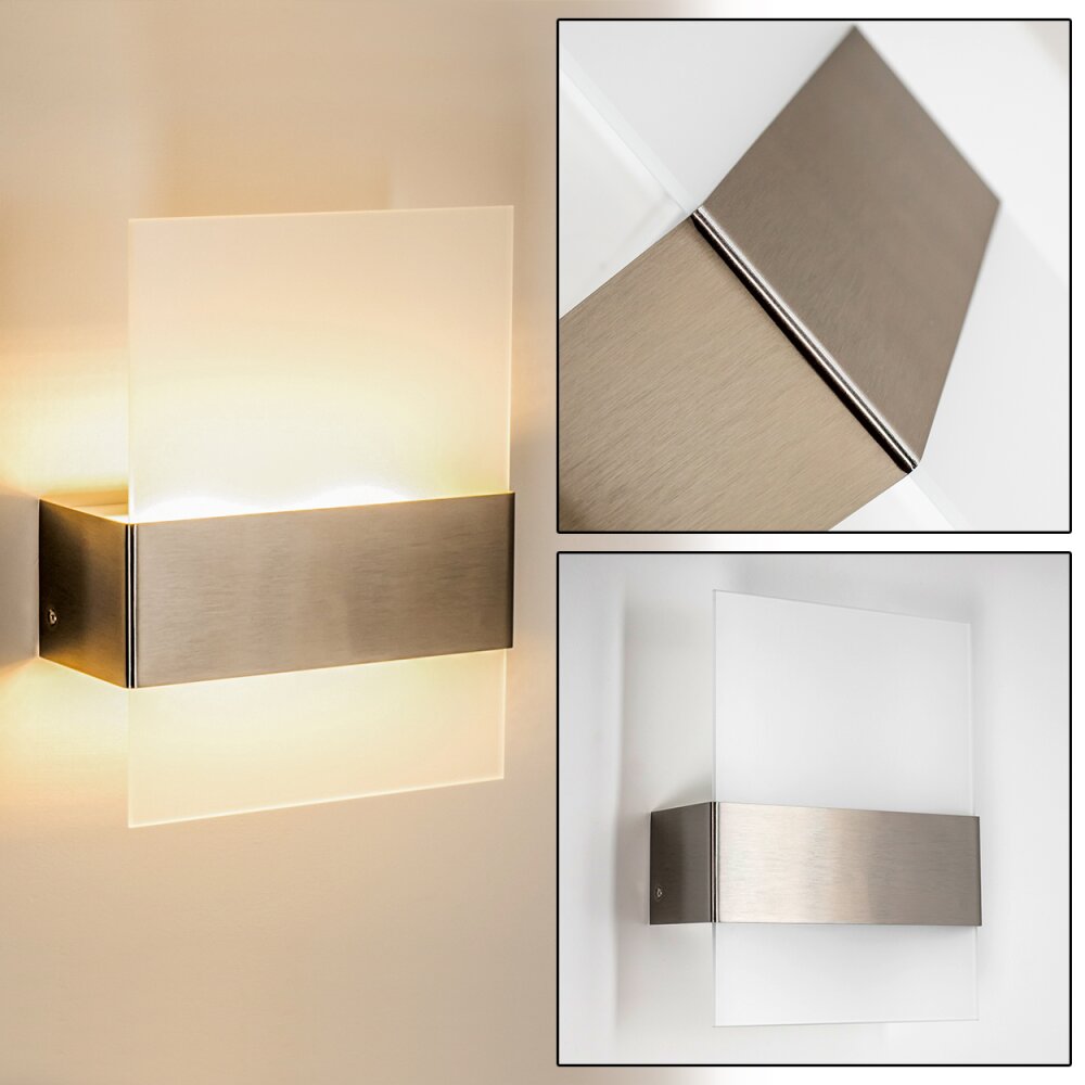 Vara Außenwandleuchte LED Edelstahl, 2-flammig main product photo