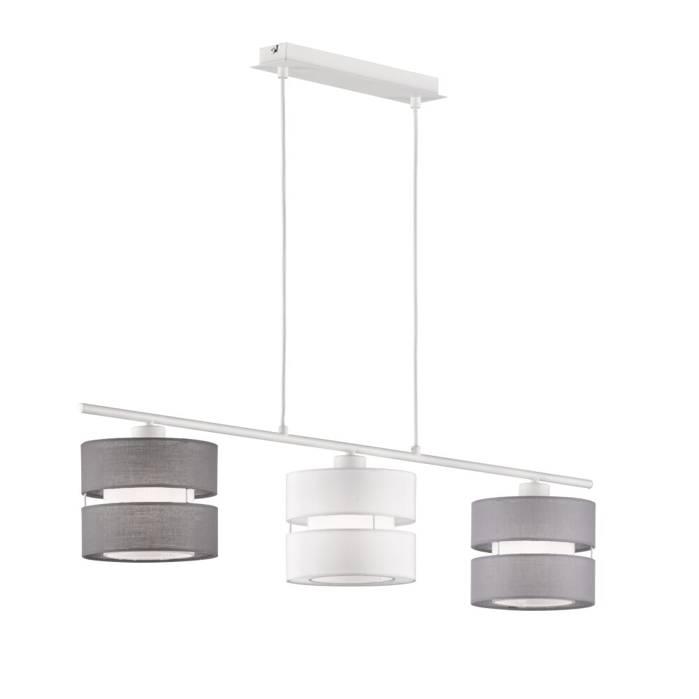 Wofi BELLE Pendelleuchte Weiß, 3-flammig main product photo