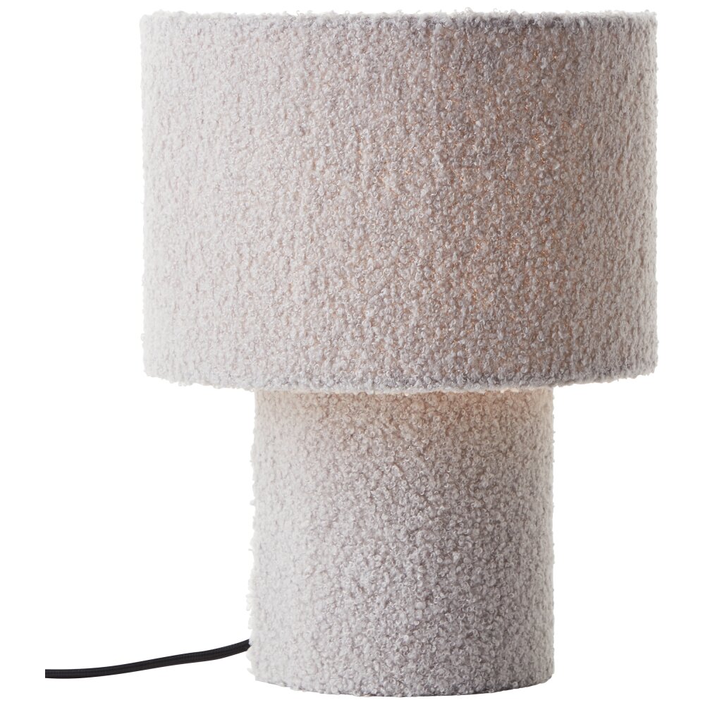 Brilliant Teddy Tischleuchte Grau, 1-flammig main product photo