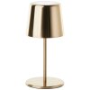 Brilliant Xaana Tischleuchte LED Gold, 1-flammig