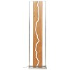 Brilliant Thunder Stehleuchte LED Silber, 1-flammig