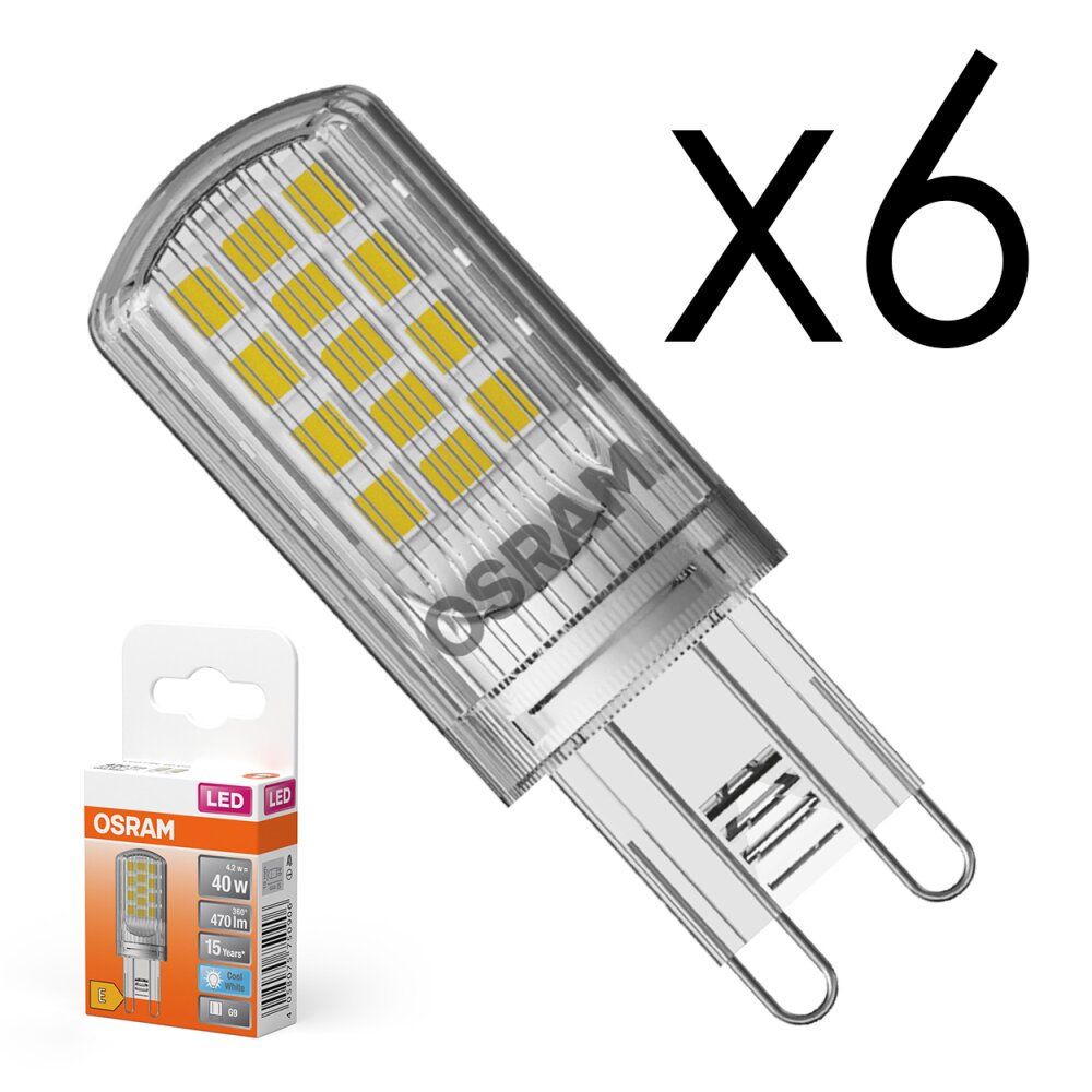LED Set 6er Set 4,2 Watt 4000 Kelvin 470 Lumen main product photo