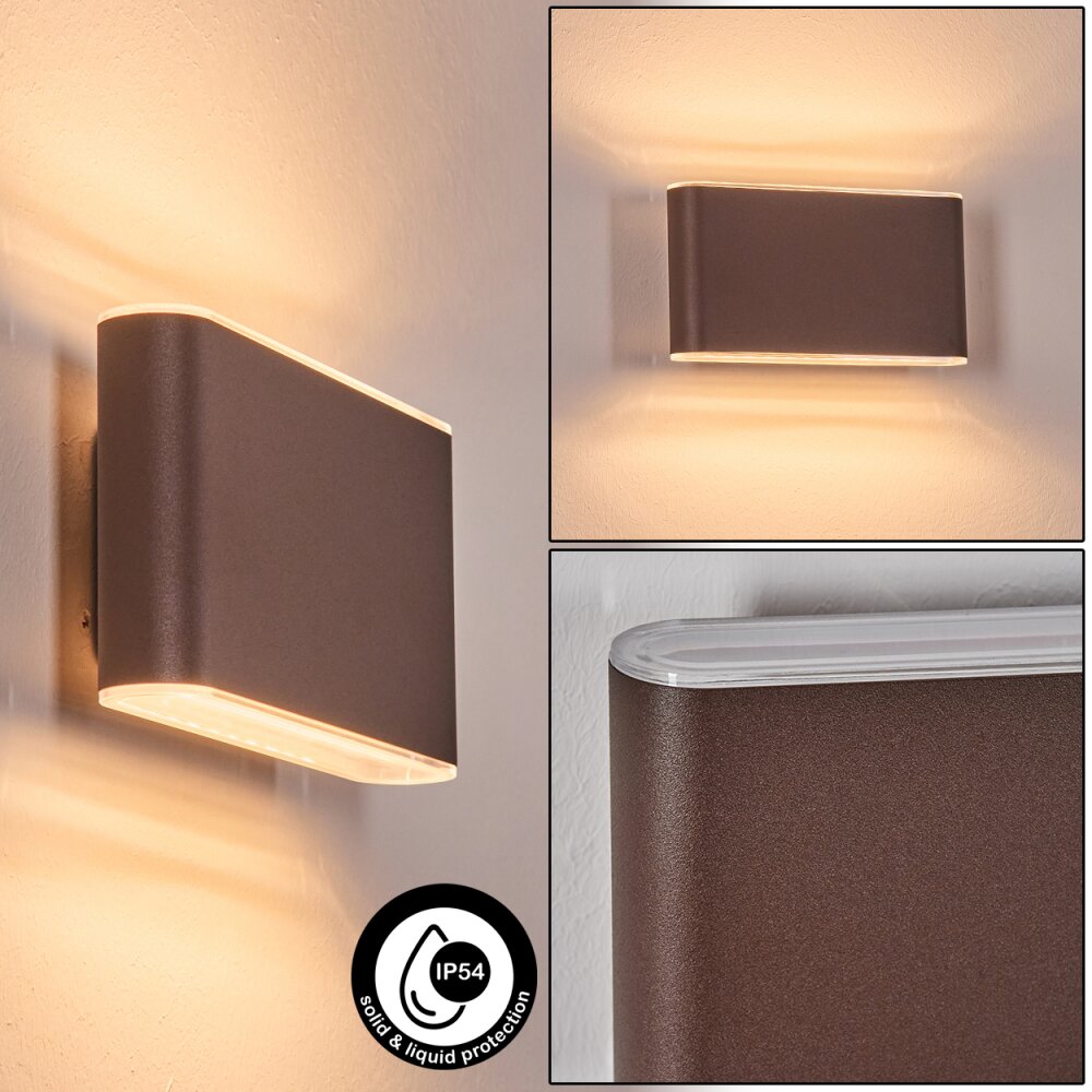 Paranhas Außenwandleuchte Rostfarben, 1-flammig main product photo