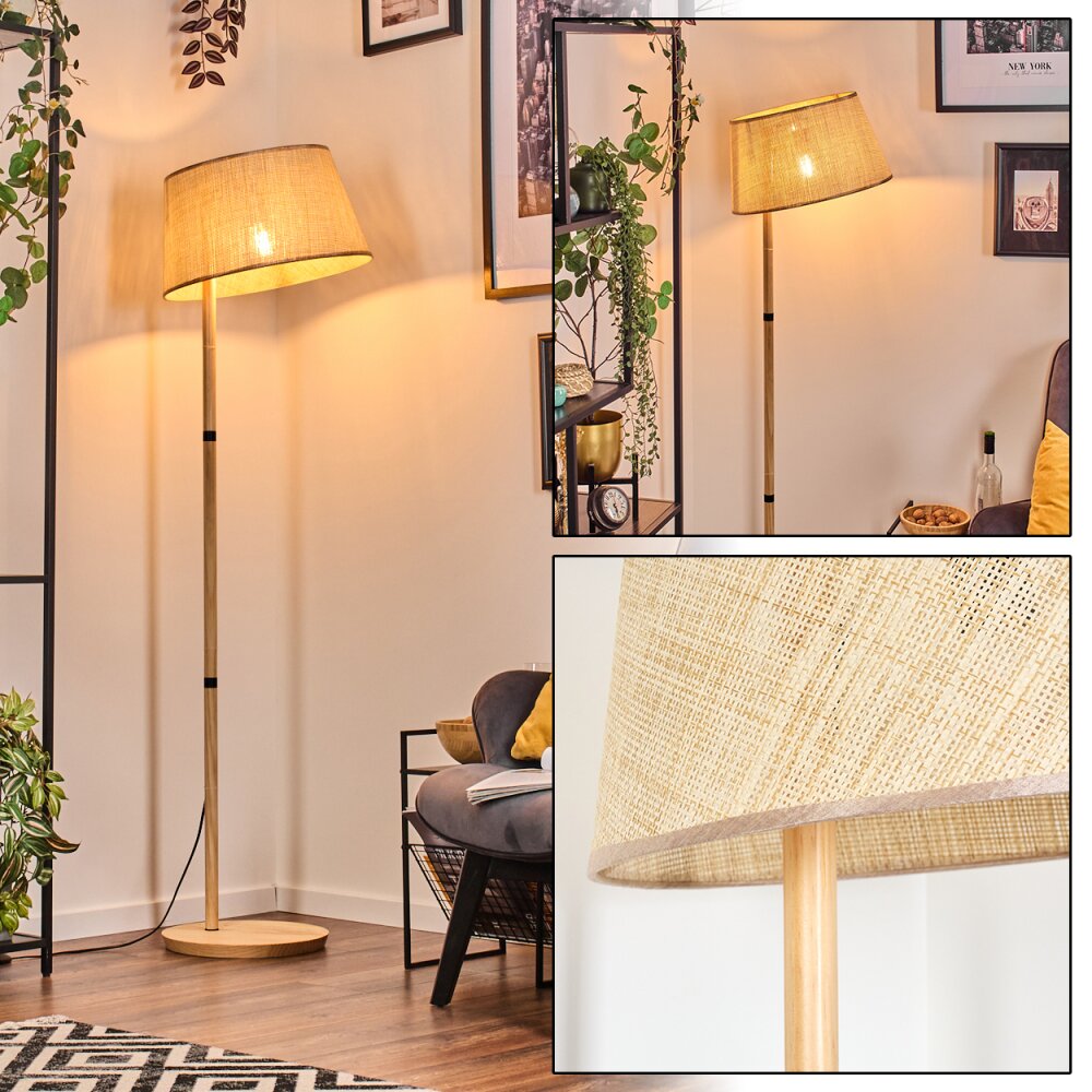 Sabadim Stehleuchte Naturfarben, 1-flammig main product photo