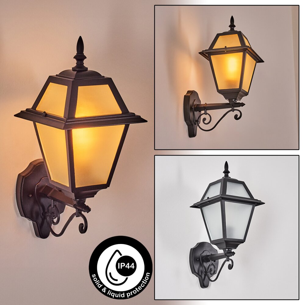 Fornelos Außenwandleuchte Schwarz, 1-flammig main product photo