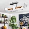 Chehalis Deckenleuchte 10 cm Naturfarben, Schwarz, 4-flammig