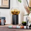 Koyoto Tischleuchte Glas 15 cm Gold, Klar, 1-flammig