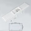 Nexo Deckenpanel LED Weiß, 1-flammig, Fernbedienung