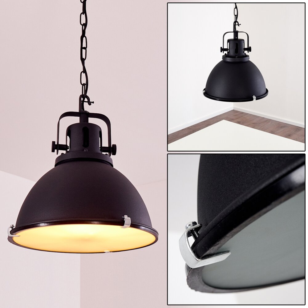 Jonsered Hängeleuchte Schwarz, 1-flammig main product photo
