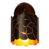 Lucide ALMELO Wandleuchte Schwarz, 1-flammig