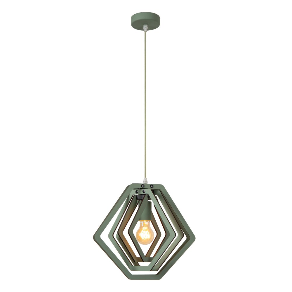 Lucide MAURO Pendelleuchte Grün, 1-flammig main product photo