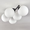 Gastor Deckenleuchte Glas 15 cm Weiß, 5-flammig