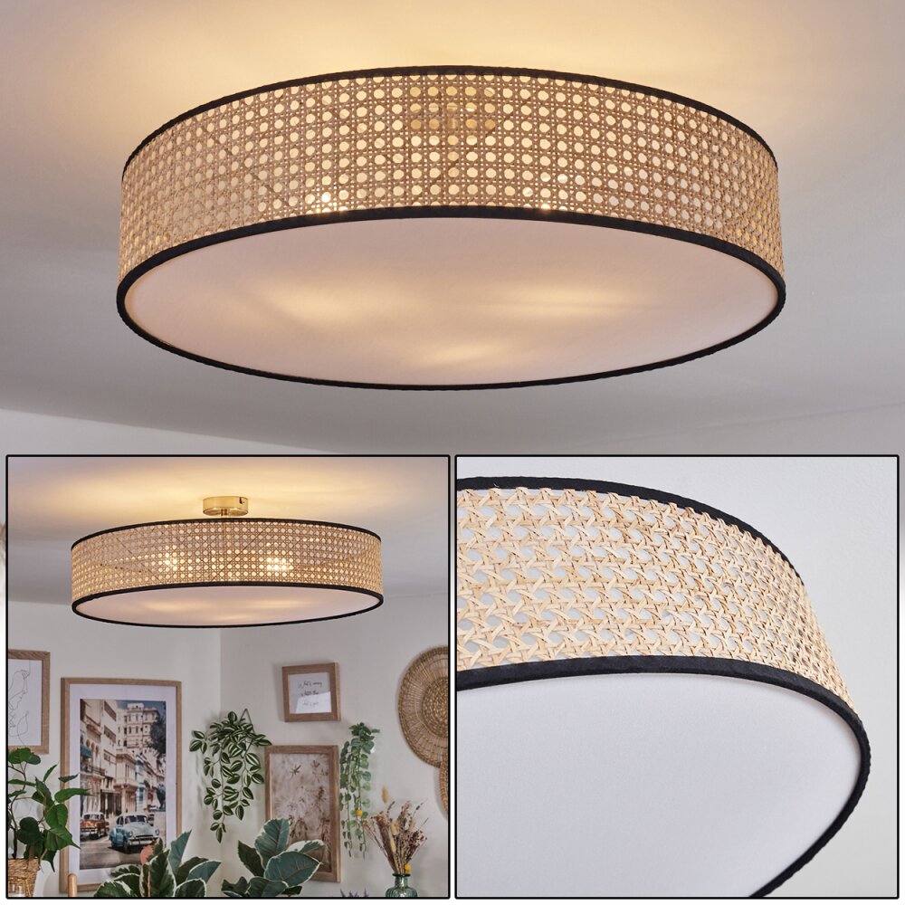 Foggia Deckenleuchte Nickel-Matt, 3-flammig main product photo