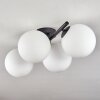 Gastor Deckenleuchte Glas 15 cm Weiß, 4-flammig
