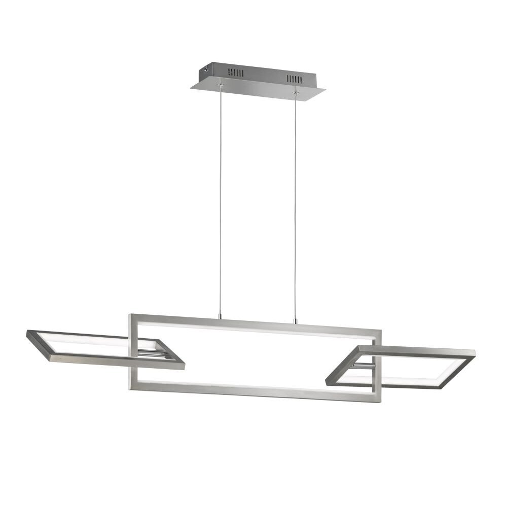 WOFI MURIEL Pendelleuchte LED Nickel-Matt, 1-flammig main product photo