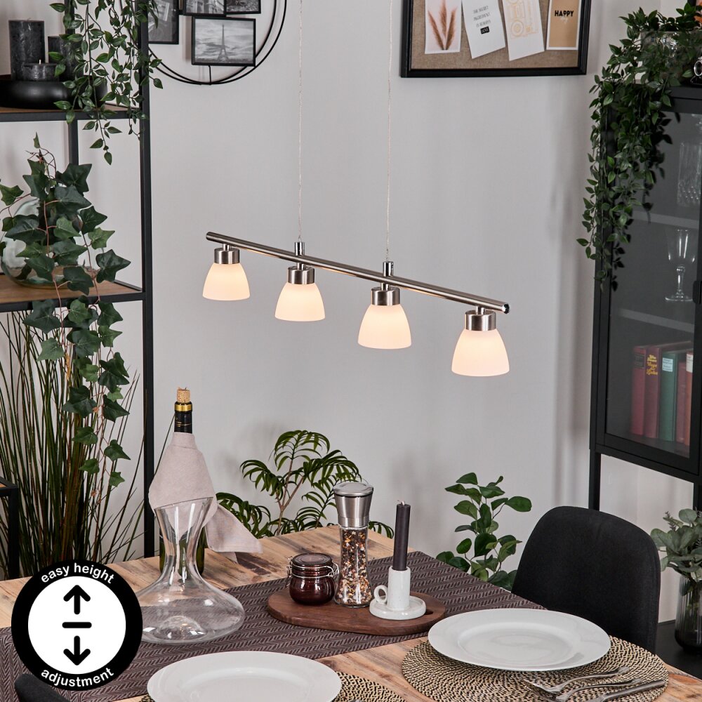 Ordan Pendelleuchte LED Nickel-Matt, 4-flammig main product photo