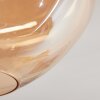 Mertola Deckenleuchte Glas 30 cm Bernsteinfarben, 1-flammig