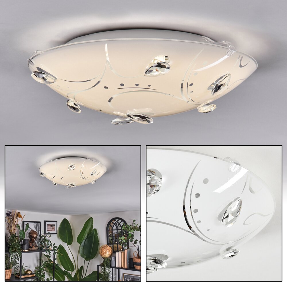 Davin Deckenleuchte LED Weiß, 1-flammig main product photo