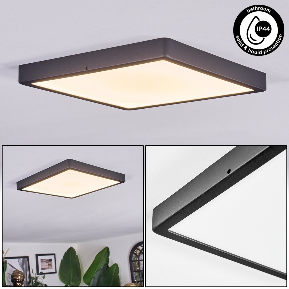 Finsrud Deckenpanel LED Schwarz, 1-flammig main product photo
