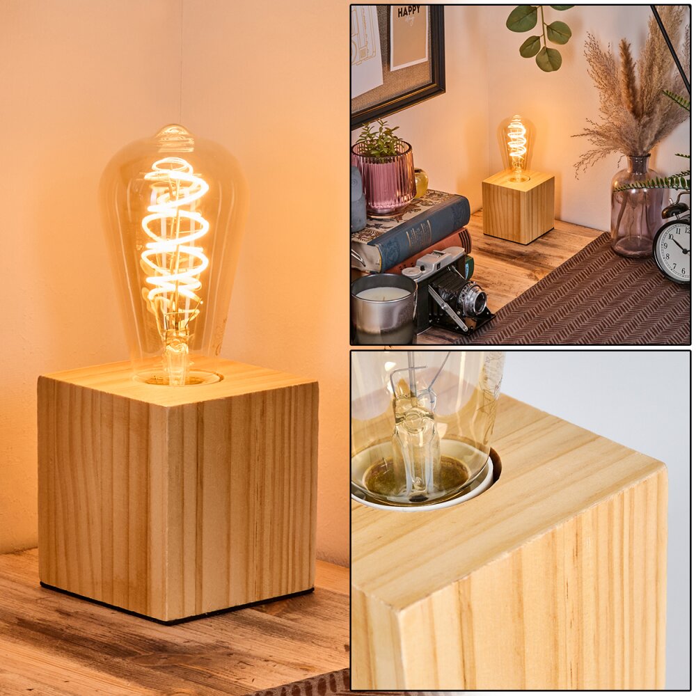 Tallsebo Tischleuchte Naturfarben, 1-flammig main product photo