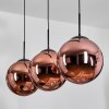 Gastor Hängeleuchte Glas 30 cm Kupferfarben, 3-flammig