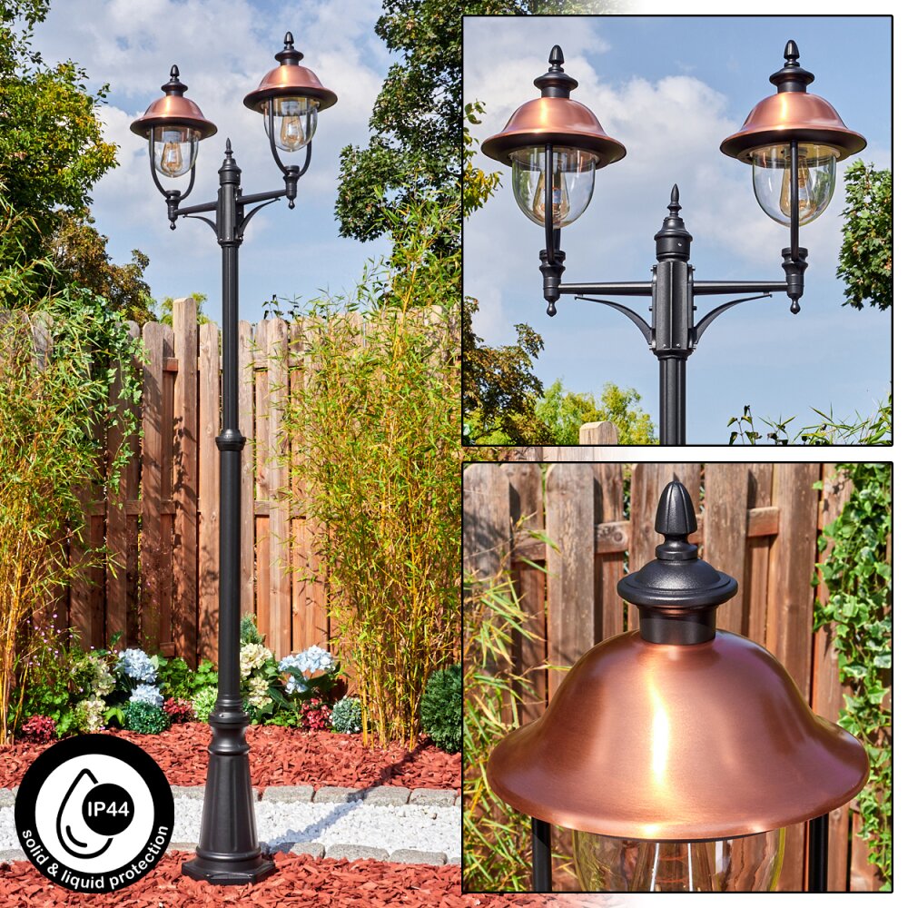 Gascon Kandelaber Schwarz, 2-flammig main product photo