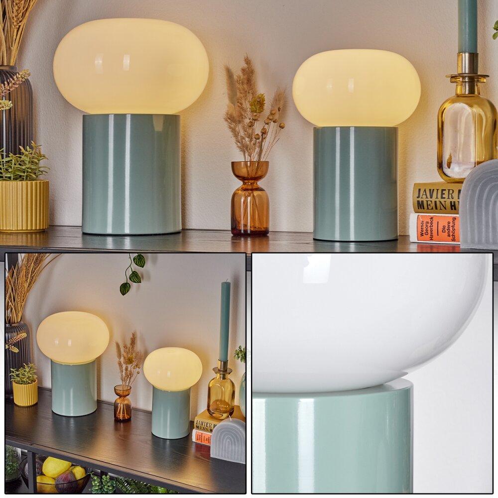 Godrie Tischleuchte Set Türkis, 1-flammig main product photo