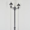 Naofe Kandelaber Schwarz, Silber, 2-flammig