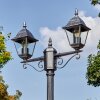 Naofe Kandelaber Schwarz, Silber, 2-flammig