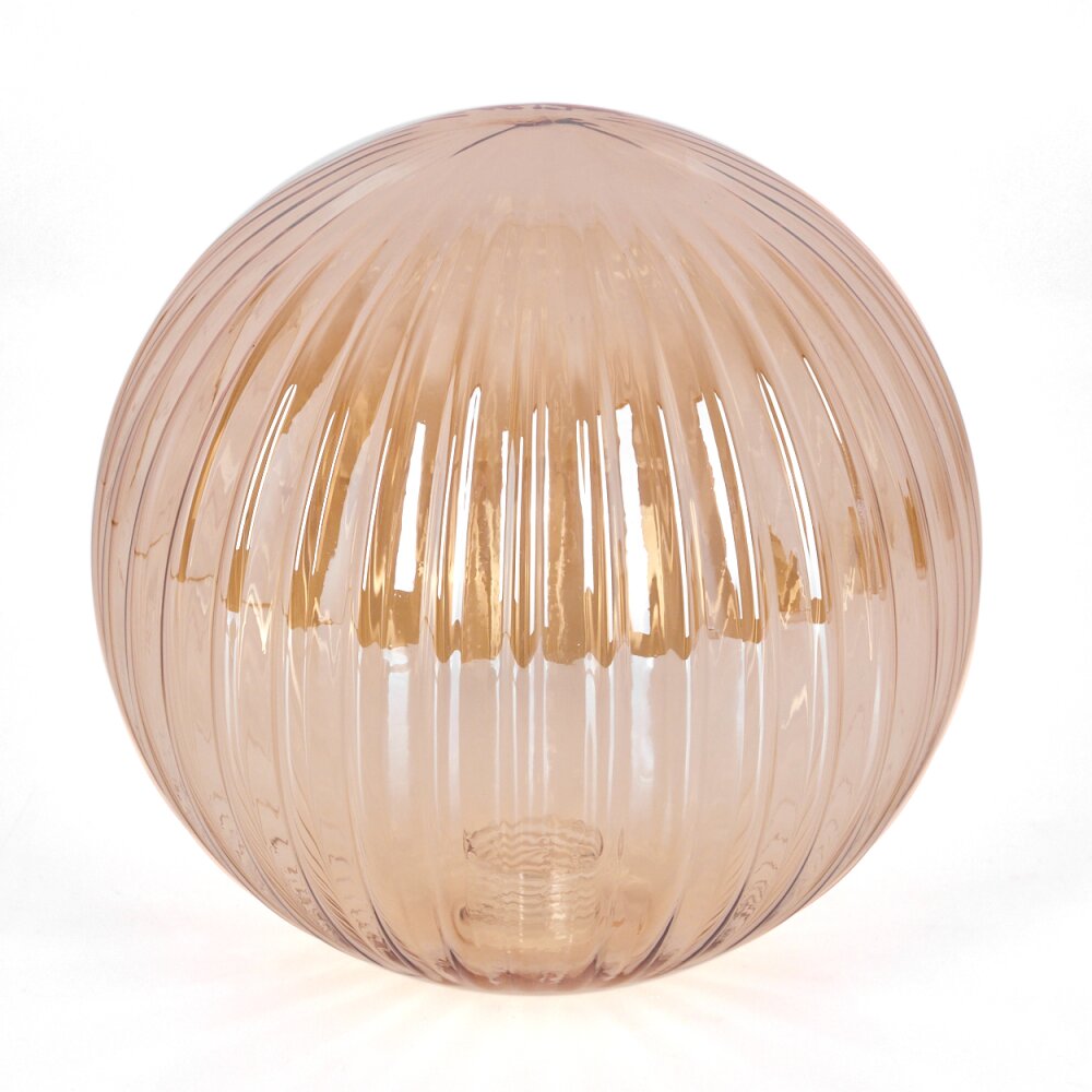 Glaslampenschirm Chehalis Ersatzglas 15 cm Bernsteinfarben main product photo