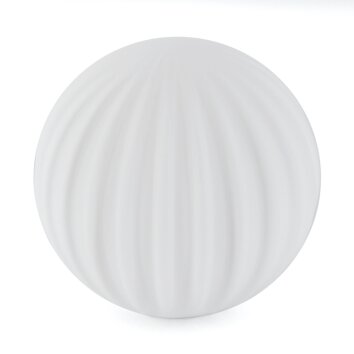 Glas-Lampenschirm Chehalis Ersatzglas 10 cm Weiß