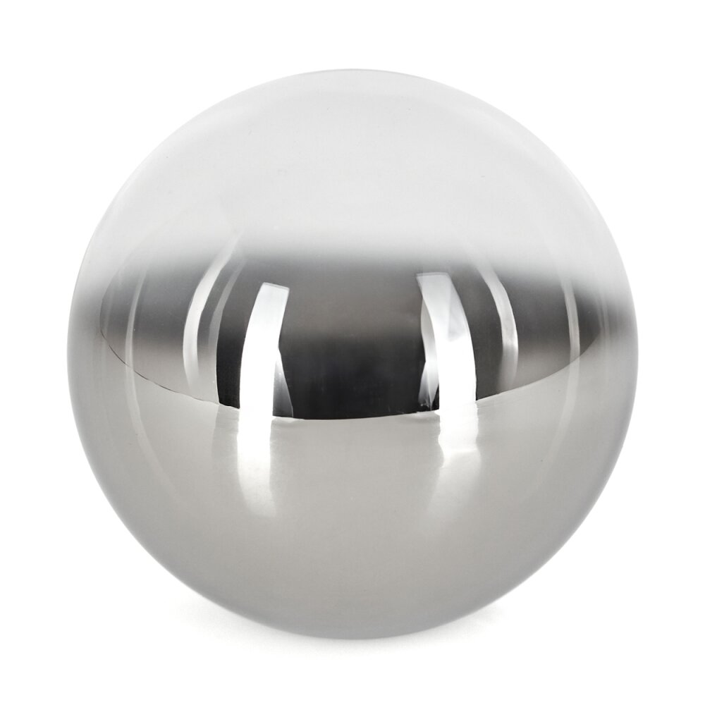 Glaslampenschirm Chehalis Ersatzglas 12 cm Chrom, Klar, Rauchfarben main product photo