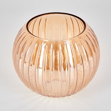 Koyoto Ersatzglas 15 cm Bernsteinfarben