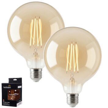 LED E27 2er Set 6 Watt 2700 Kelvin 700 Lumen