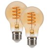 LED E27 2er Set 6 Watt 2200 Kelvin 320 Lumen